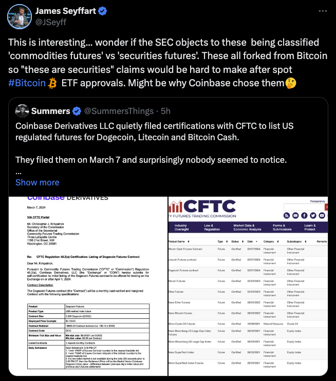 Coinbase to launch DOGE futures, says it ‘transcended’ meme origins