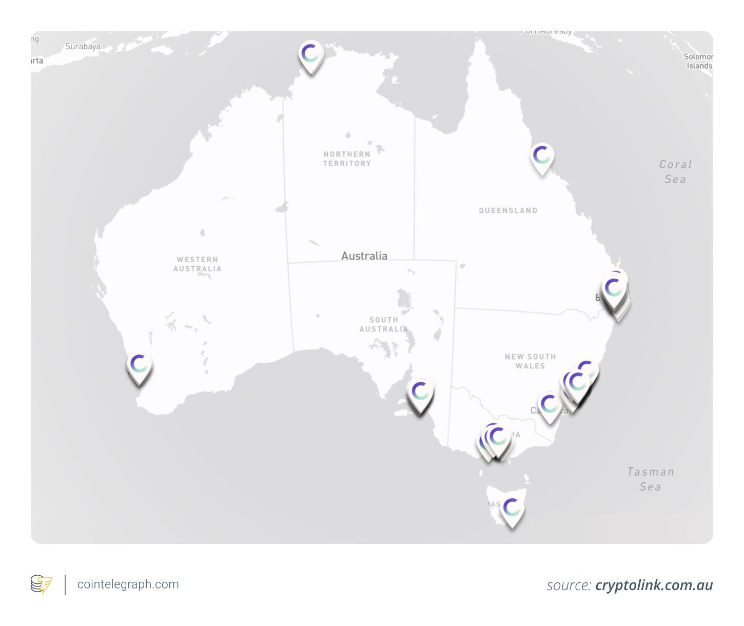Find BTC ATM in Australia