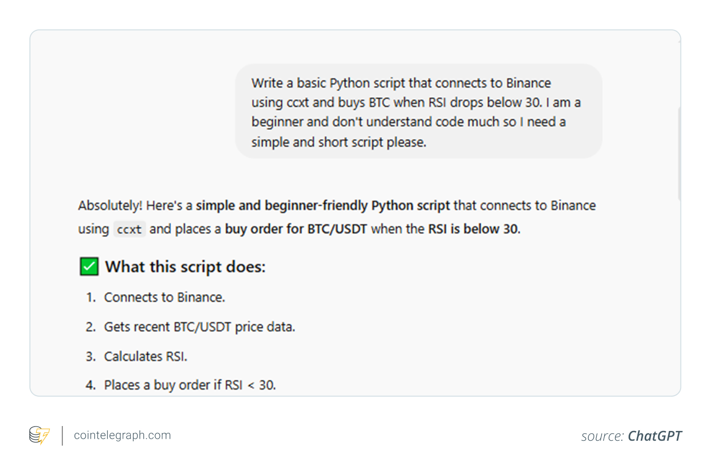 Prompt to fed to custom GPT to generate a Python script