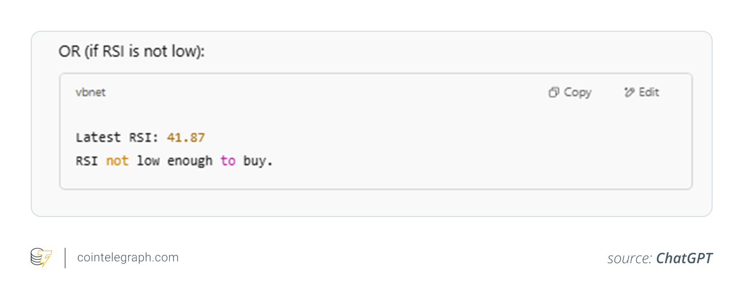How to build an AI crypto trading bot with custom GPTs